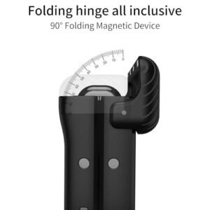 Gaffar India Automatic Recovery Magnetic Case With Pen Holder And Pen Compatible With Samsung Galaxy Z Fold 5 Front Glass Cover Hard Pc Protective Case Black With Black Pen Featured