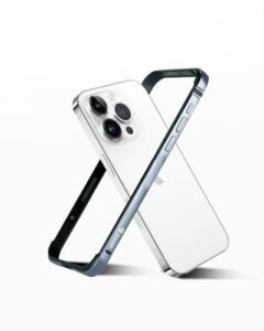 Raegr Iphone 15 Pro Case Anodized Aluminum Bumper Supports Mag Safe Wireless Charging Edge Armor Protective Minimal Case Designed For Iphone 15 Pro 6 1 Inch 2023 Sierra Blue Rg10518 Featured