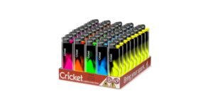 Cricket Pocket Lighter Original Fusion Intense Disposable Pack Of 50 Featured