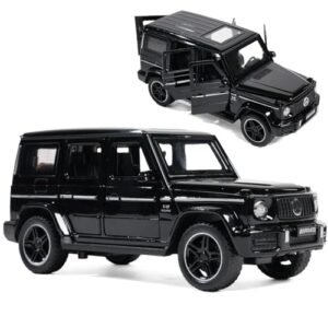 Wembley Pull Back Die Cast Model Car 132 Scale Metal Toy Vehicle With Openable Doors Light Engine Sound Realistic Collectible For Boys Kids 3 Years Above Black Featured