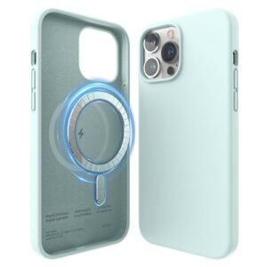 Gaffar India Magnetic Silicone Case Compatible With Iphone 13 Pro Max Case 6 7 Inch Compatible With Magsafe Built In Magnets Protective Cover For All Magsafe Accessories Green Featured