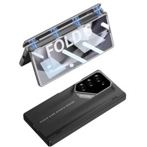 Gaffar India Ultra Hybrid Premium Sports Series Case For Samsung Galaxy Z Fold 6 Case Thin Shookproof With Screen Protector Hinge Protection For Galaxy Z Fold 6 Case Gray Featured