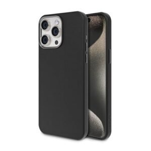 Gripp Heritage Xtreme With Mag Safe Case Compatible With Iphone 15 Pro Max 6 7 Premium Leatherrette Metalic Edge With Luxuriantly Smooth Texture Back Cover Black Featured