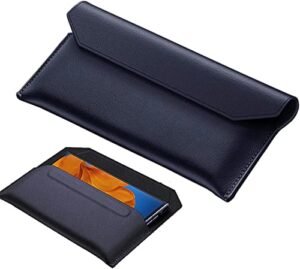 Liuzihan Case For Oneplus Open Advanced Leather Magnetic Clamshell Protective Cover All Round Protection Protective Cover For Oneplus Open Blue Featured