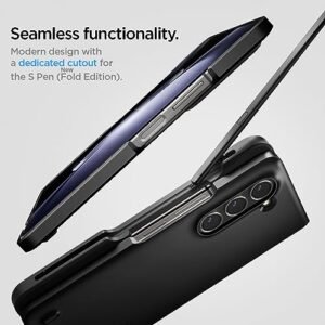 Thin Fit P For Samsung Galaxy Z Fold 5 Case Galaxy Z Fold 5 Back Cover 2023 Black Featured
