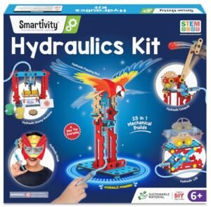Smartivity 25 In 1 Multi Builds Hydraulic Kit Stem Diy Kit For Kids 6 14 Educational Science Toy Best Birthday Gifts For Boys Girls Ages 6 8 10 12 Stem Learning Toys For 6 14 Year Olds Featured