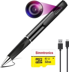 Eyetech 4k Full Hd Pen Camera Indoor Outdoor Hidden Ultra Small Camera Support 128gb Micro Sd Card Long Battery Backup Audio Video Recording Pen For Security Purpose Featured