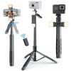 62 Inch Selfie Stick Tripod 360 Rotation With Gimbal Handle Dual Fill Light Bluetooth Aluminum Selfie Stick Stand For Iphone Android Mobile Phone Camera Vloggingblack Featured