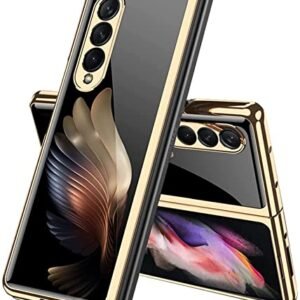 9h Glass Back Case For Samsung Galaxy Z Fold 3 Ultra Thin Full Body Protection Folding Hard Back Cover Design 3 Featured