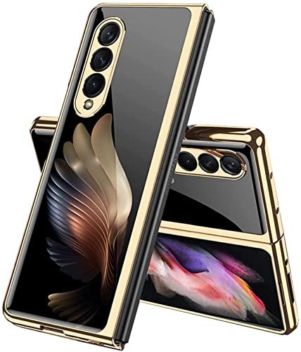 9h Glass Back Case For Samsung Galaxy Z Fold 3 Ultra Thin Full Body Protection Folding Hard Back Cover Design 3 Featured