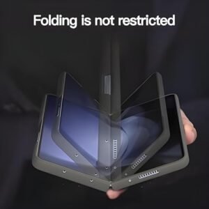 Acedun Ultra Slim Premium Case For Samsung Galaxy Z Fold6 Galaxy Fold 6 Case Cover Black Polycarbonate Featured