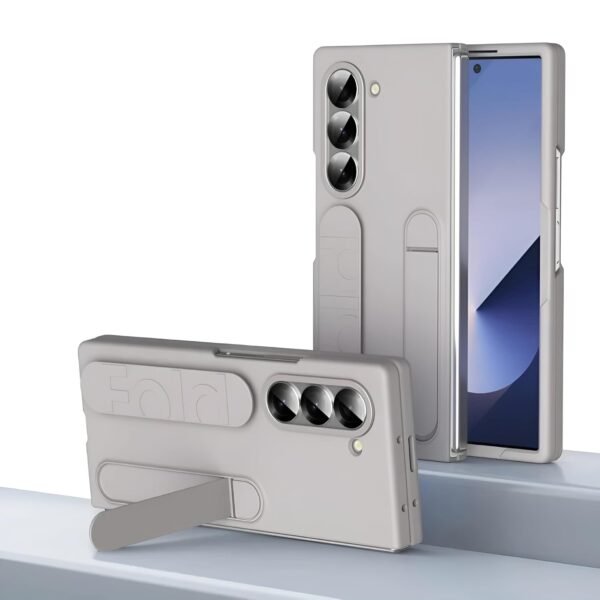 Acedun Ultra Slim Premium Wrist Strap Case Compatible With Samsung Galaxy Z Fold5 Galaxy Fold 5 Case Cover With Kickstand Gallery 1