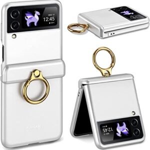 Back Case Cover For Samsung Galaxy Z Flip4 Flip 4 5g Electroplating Ultra Thin Shockproof Hard Back Case Cover Featured