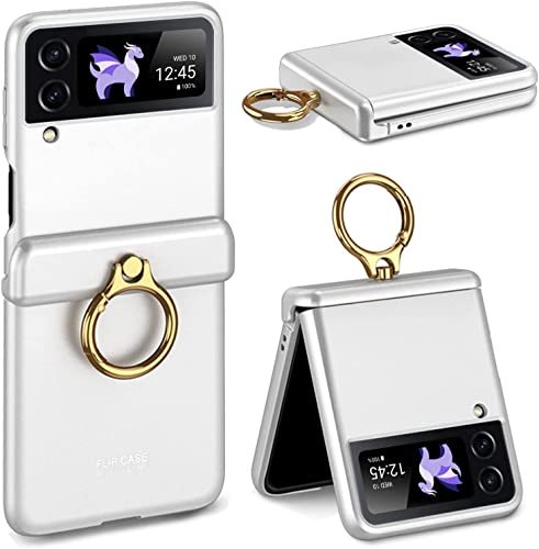 Back Case Cover For Samsung Galaxy Z Flip4 Flip 4 5g Electroplating Ultra Thin Shockproof Hard Back Case Cover Featured