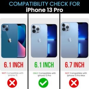 Back Cover Case For Iphone 13 Pro Shockproof Protective Pivot Metal Matte Armor Kickstand Case For Men Boys Featured