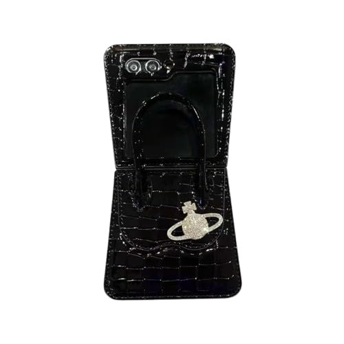 Back Cover Case For Samsung Galaxy Z Flip5 Scratch Resistant Anti Slip Tpu Shockproof Protective Durable Luxury Handbag Shell Case For Girls Women Featured