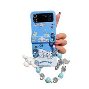 Back Cover Case For Samsung Galaxy Z Flip5 Scratch Resistant Anti Slip Tpu Shockproof Protective Durablecute Candy Hello Kitty Kuromi Case For Girls Women Featured