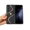 Back Cover Case For Samsung Galaxy Z Flip5 Shockproof Protective Luxurious Quilted Supercar Case For Men Boys Featured
