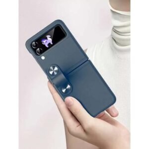 Back Cover For Samsung Galaxy Z Flip 4 Flip4 5g Light Weight Adjustable Strap Bracket Protective Case Featured