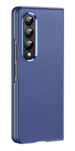 Back Cover For Samsung Galaxy Z Fold 4 Fold4 Premium Ultra Slim Pu Leather Camera Protection Case Cover Featured