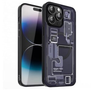 Basics Ultra Hybrid Magfit Back Cover Case Compatible With Magsafe Designed For Iphone 14 Pro Tpu Poly Carbonate Zero One Black Featured