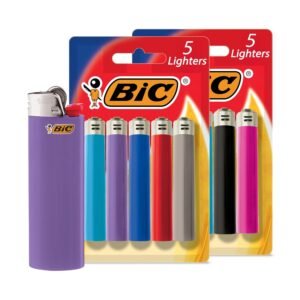 Bic Classic Lighters Pocket Style Lighter For Candles 10 Count Pack Featured