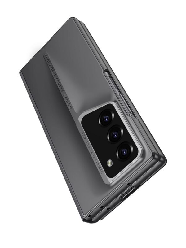 Blade Series P U Leather Glass Mix Flip Flap Case Cover For Samsung Galaxy Z Fold6 Galaxy Fold 6 Case Cover Gallery 2