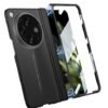 Blade Series Slim Hard Back Case Cover With Magnetic Hinge Cover Front Glass For Oneplus Open Black Polycarbonate Featured
