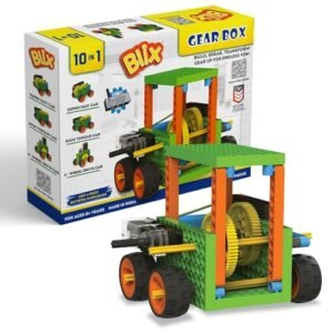 Blix Robotix Gears Box Science Kit Educational Diy Building Set Construction Toys Stem Toys For 9 Years Boys And Girls Featured