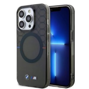 Bmw Iphone 15 Pro Case Official Licensed M Collection Mag Safe Compatible With A Printed Logo Printed Pattern Protective Case Cover Designed For Iphone 15 Pro 6 1 Inch Grey Featured