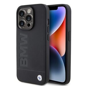 Bmw Iphone 15 Pro Case Official Licensed Mag Safe Compatible Real Leather Case With Hot Stamp Metal Logo Protective Case Cover Designed For Iphone 15 Pro 6 1 Inch 2023 Featured