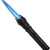 Brienstripe Torch Lighter Bright Fire Lighter With Safety Lock And Adjustable Flame Refillable Butane Gas Windproof Jet Flame Cool Lighters For Candles Campfires Bbq Baking Camping Gift Featured