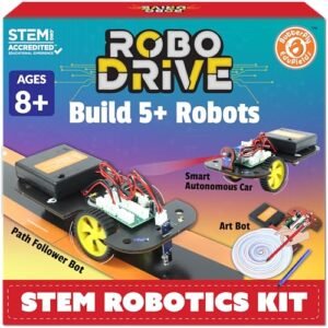 Butterfly Edufields 5in1 Stem Robotics Kit Robot Toys For Kids Ages 8 9 10 11 12 Years Old Boys Girls Electronics Sensor Modules No Coding Required Birthday Gift For Kids Ages 8 Featured