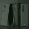 Case Creation Back Case For Galaxy Z Fold4 5G,Samsung Galaxy Z Fold 4 5G Matte Finish Back Case Cover Guard Color - Wine Green