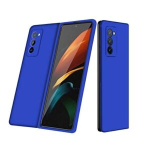 Case Creation Back Case For Samsung Z Fold 2samsung Galaxy Z Fold2 Sm F711bzeainu 5g Matte Finish Back Case Cover Guard Color Sky Blue Featured