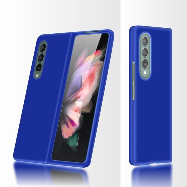 Case Creation Back Case For Samsung Z Fold 3samsung Galaxy Z Fold3 Sm F711bzeainu 5g Matte Finish Back Case Cover Guard Color Sky Blue Gallery 6
