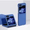 Case Creation For Galaxy Z Flip5 5g Back Casebranded Luxury Rubberised Matte Hard Case Back Phone Cover For Samsung Galaxy Z Flip5 5g Sm F711bzeainu 5g Color Luxury Blue Featured