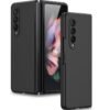 Case Creation New Premium Original Quality Imported Exclusive Matte Rubberised Finish Frosted Hard Back Shell Case Cover Guard Protection For Samsung Galaxy Z Fold 3 Pitch Black Featured