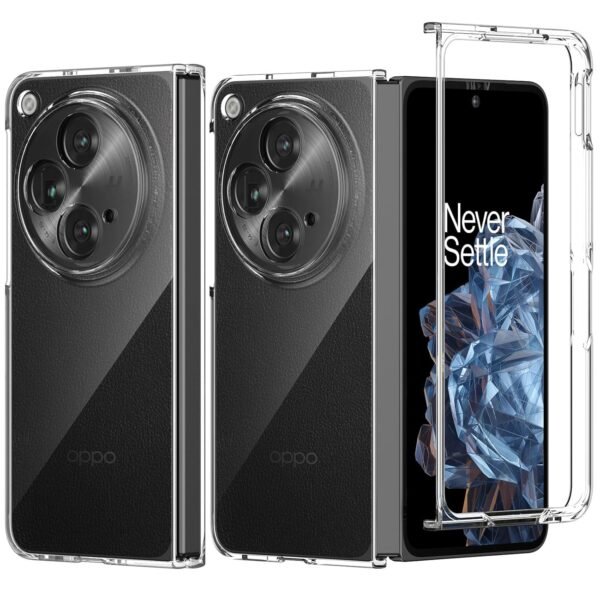 Case For Oneplus Open 2023 For Oneplus Open Phone Case Clear Hard Pc Back Bumper Protective Shockproof Scratch Resistant Case For Oneplus Open 2023 Crystal Clear Gallery 7