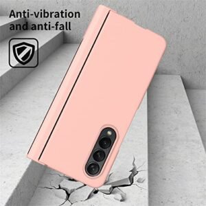 Case For Samsung Galaxy Z Fold 4 Hinge S Pen Holder Hard Pc Cover With S Pen Replacement Full Protection Pink Featured