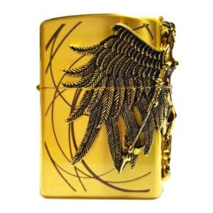 Cigarette Windproof Pocket Lighter Angel Design Jet Flame Lighter Classy Design Butane Gas Flame Cigarette Lighter Featured