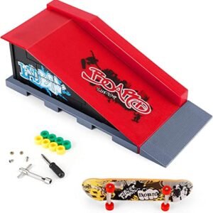 Cla6 Mini Skatepark Kit Beginner Fingerboard Complimentary Tools Wheels And Ebook Featured