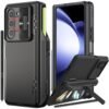 Cocoing For Samsung Galaxy Z Fold 5 Case With New S Pen Fold Edition Slide Camera Cover Pen Holderhinge Protection With Hidden Kickstand Phone Case For Samsung Galaxy Z Fold 5 Black With Pen Featured