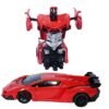 Confidence Remote Control Battery Operated Deformation Auto Convertible Robot Car Toy For Kids Robot Cum Racing Car Featured