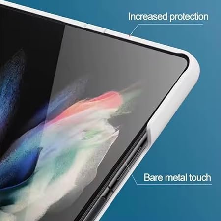 Connexa Max 360 Full Protection Silicone Case For Galaxy Z Fold 5 Shockproof Anti Slip Drop Resistant And Scratch Proof Premium Cover Smartphone Is Not Included Black Featured