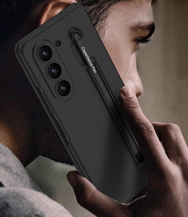 Contrast Ulta Thin Pc Case For Samsung Galaxy Z Fold 6 Inbuilt S Pen Holder Stand Hybrid Back Cover Gallery 5