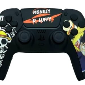 Controllers Custom Dualsense Controller With 4 Back Paddles One Piece Pro Pc Ps5 Mobile Clicky Triggers Bumper Pro Gamer Controller Monkey D Luffy Featured