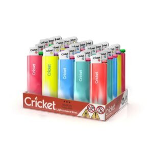 Cricket Pocket Lighter Original Candy Disposable Pack Of 25 Featured