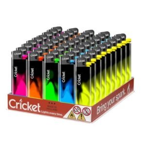 Cricket Pocket Lighter Original Fusion Intense Disposable Pack Of 50 Featured