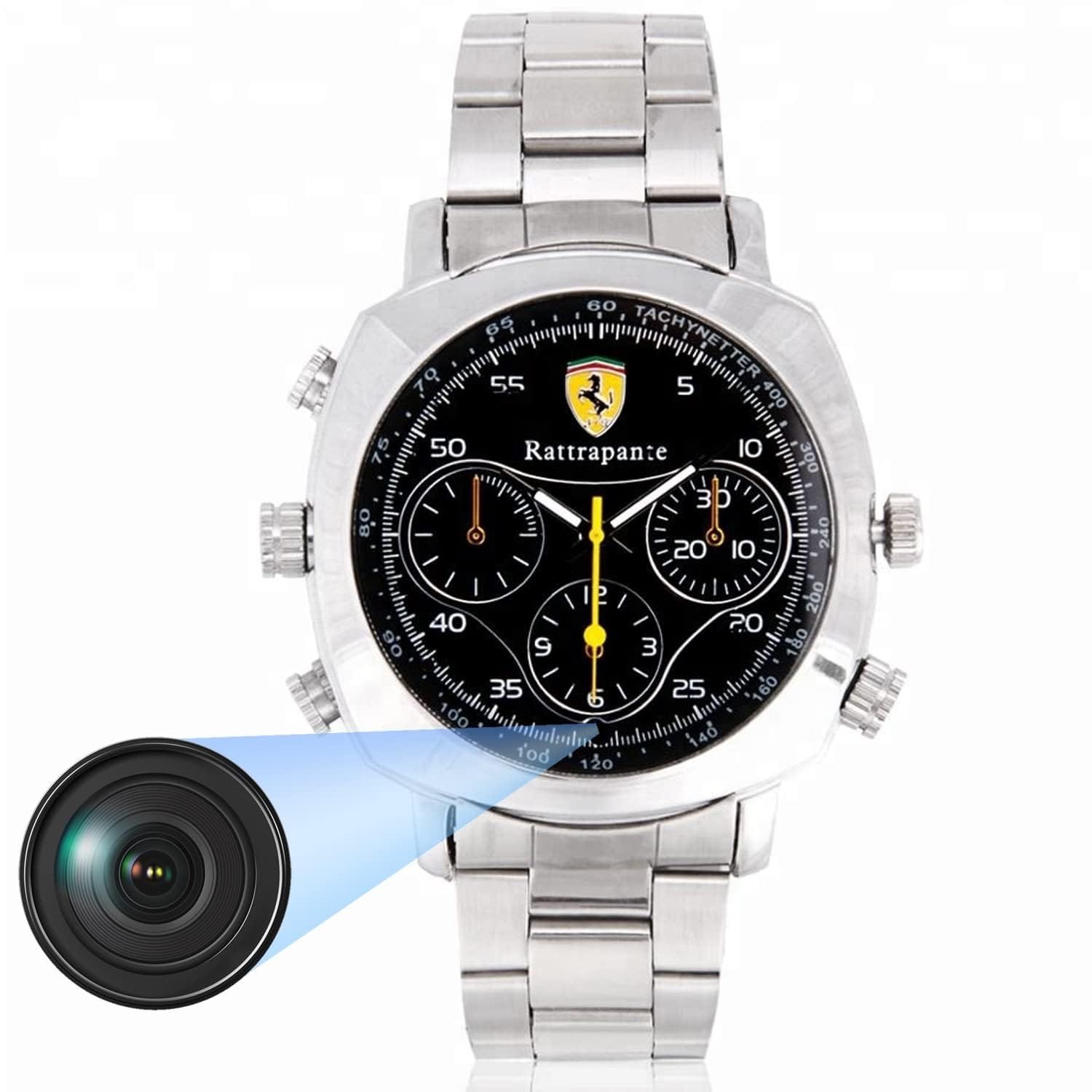 Ddlc Wrist Watch Security Camera Audio Video Recording Series 2 While Recording No Light Flashes Wrist Watch Camera Inbuild 32gb Memory Featured